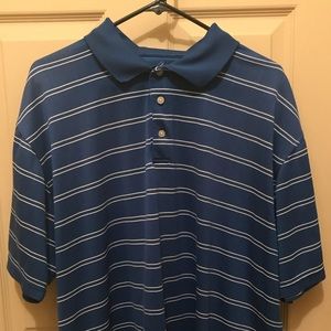 PGA TOUR GOLF SHIRT BLUE